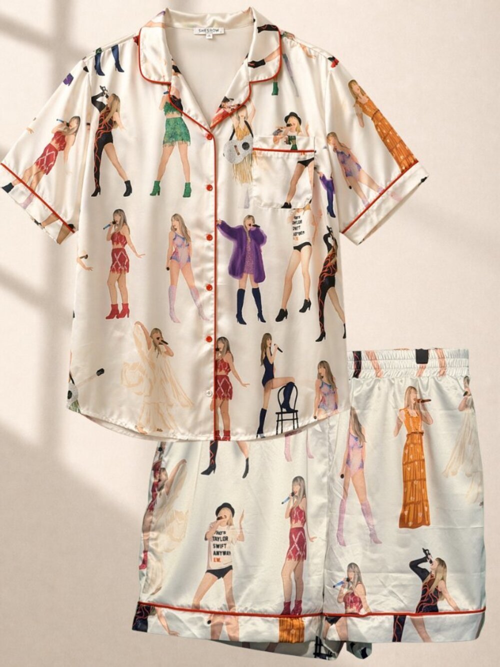 Taylor Swift Eras Tour | Pajamas Shorts Set | Size XXL | NWT